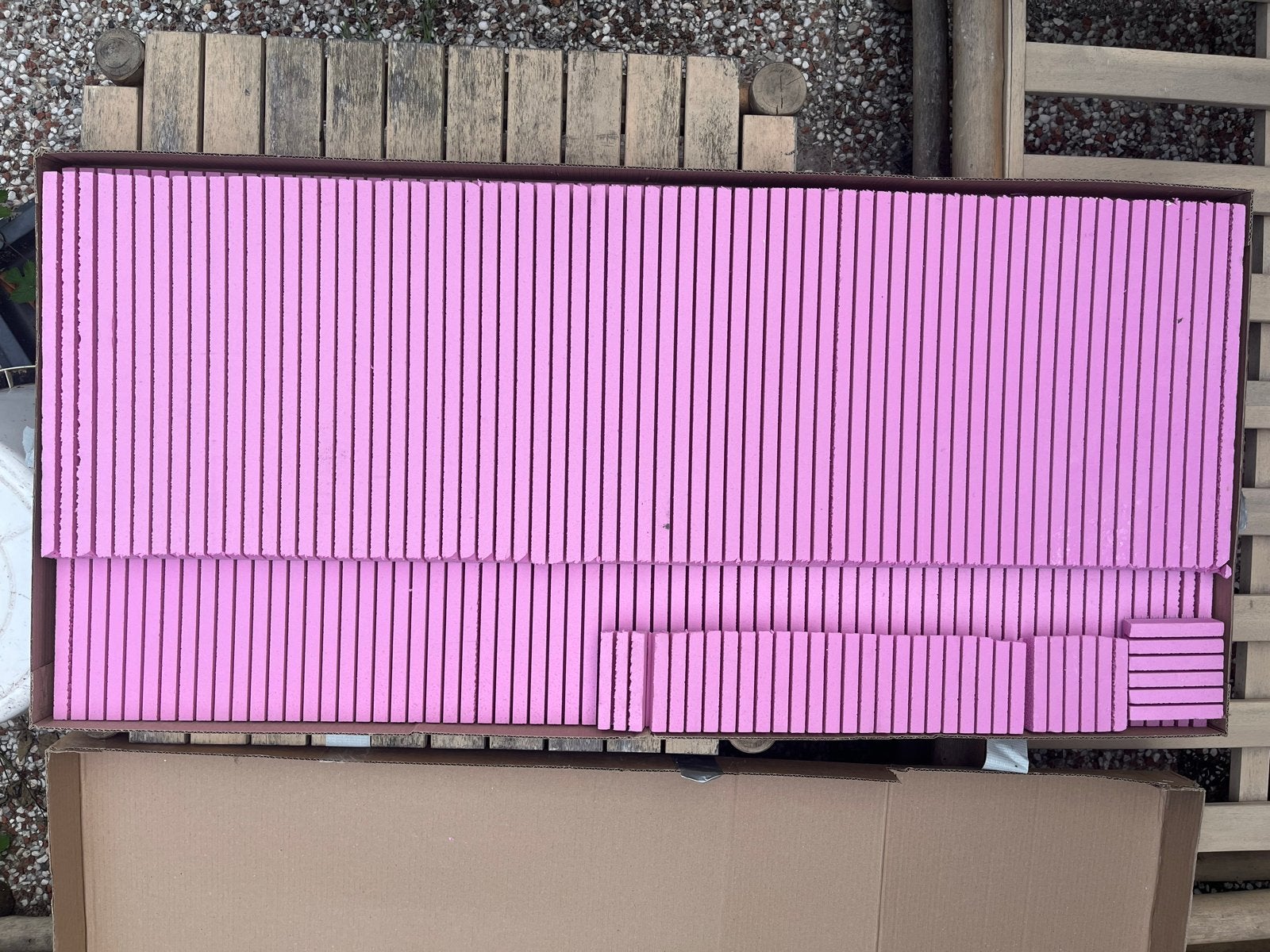 Qboard flex qreative - Roze isolatieplaten, Doe-het-zelf en Verbouw, Ophalen, Nieuw, Overige materialen, 20 tot 50 mm