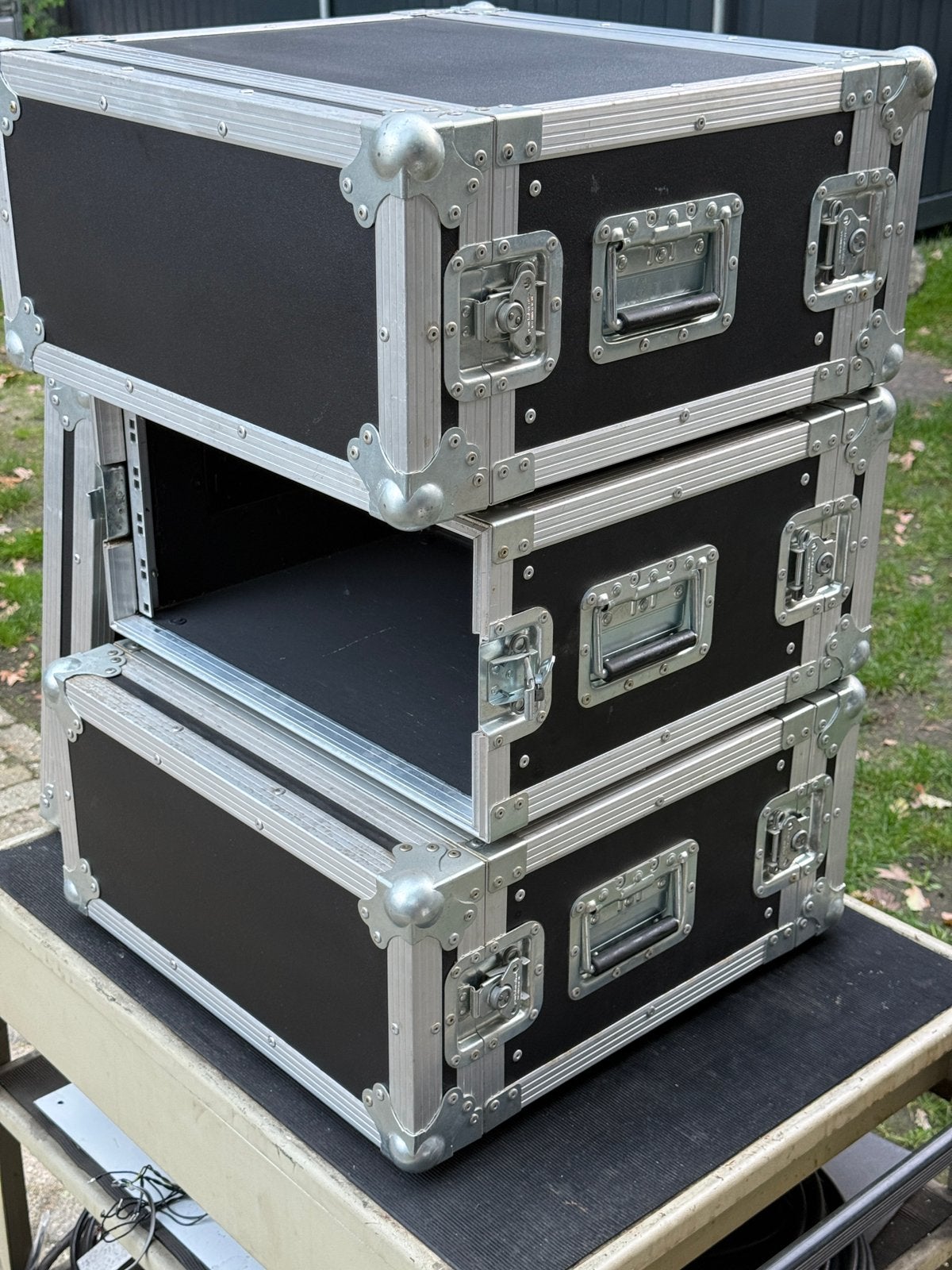19 inch 5 HE rackcase, Ophalen, Zo goed als nieuw, Overige instrumenten