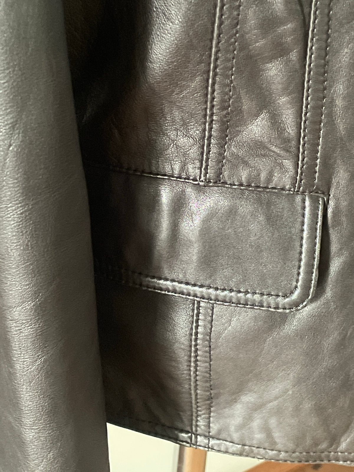 Getailleerd Leren Jasje van ARMA Women - Maat 42, Kleding | Dames, Jasjes, Kostuums en Pakken, Bruin, Maat 42/44 (L), Ophalen of Verzenden