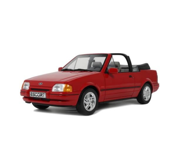 1:18 Ford Escort Mk4 XR3I Cabriolet  – 1994 - Rood OT1254, Hobby en Vrije tijd, Modelauto's | 1:18, Nieuw, Auto, OttOMobile, Ophalen of Verzenden