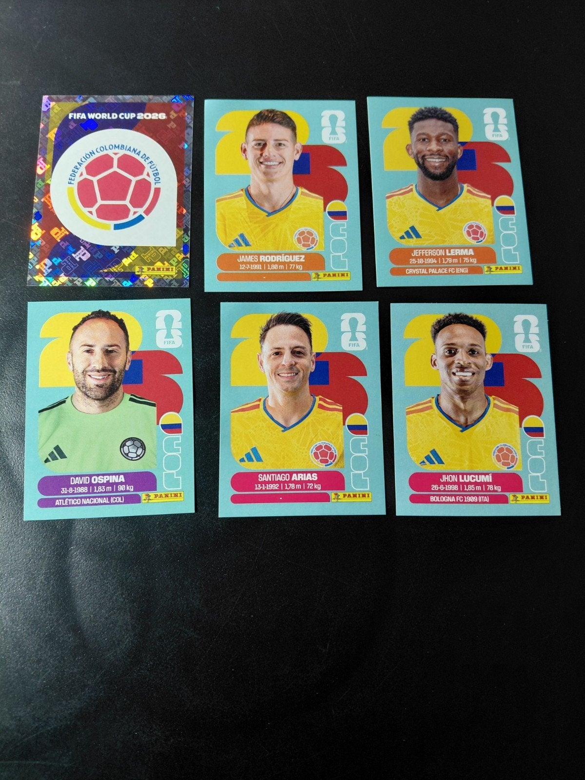 Colombia (panini wk 2026 stickers), Ophalen of Verzenden, Nieuw, Buitenlandse clubs, Poster, Plaatje of Sticker