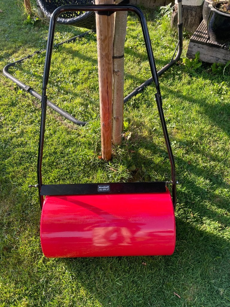 Grasroller tuinwals zgan, Tuin en Terras, Hand-tuingereedschap, Ophalen, Zo goed als nieuw