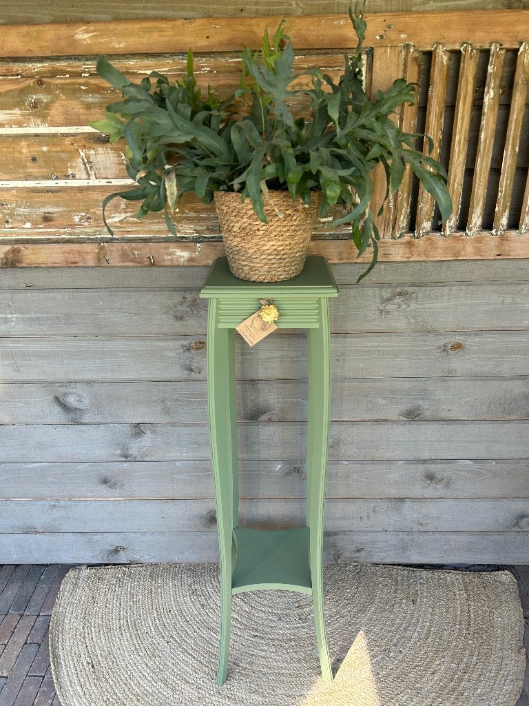 Sfeervolle plantentafel, Minder dan 55 cm, Verzenden, Zo goed als nieuw, 60 cm of meer