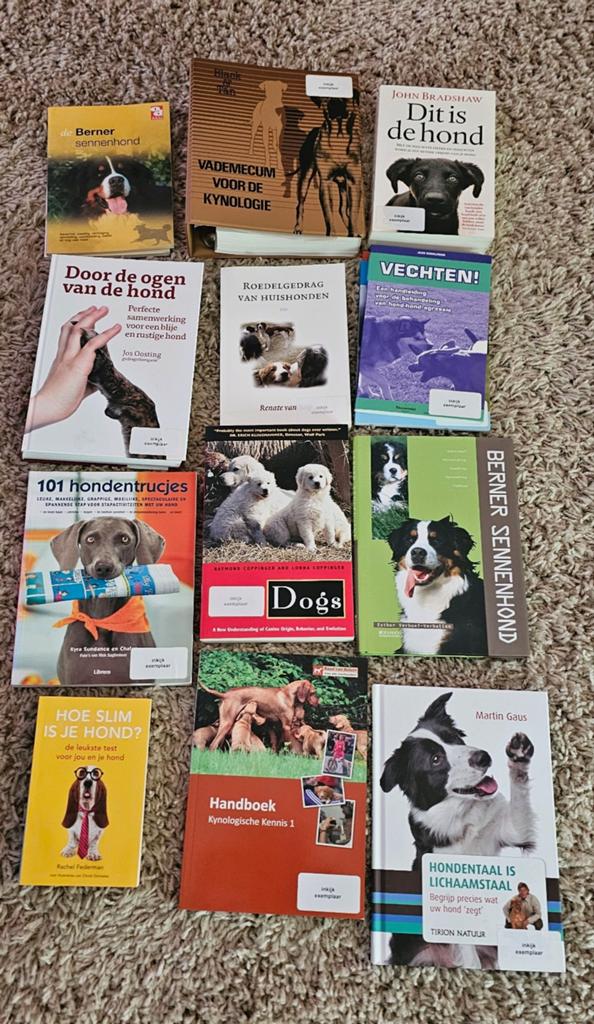 Hondenboeken - Diverse titels over honden en kynologie, Boeken, Ophalen of Verzenden