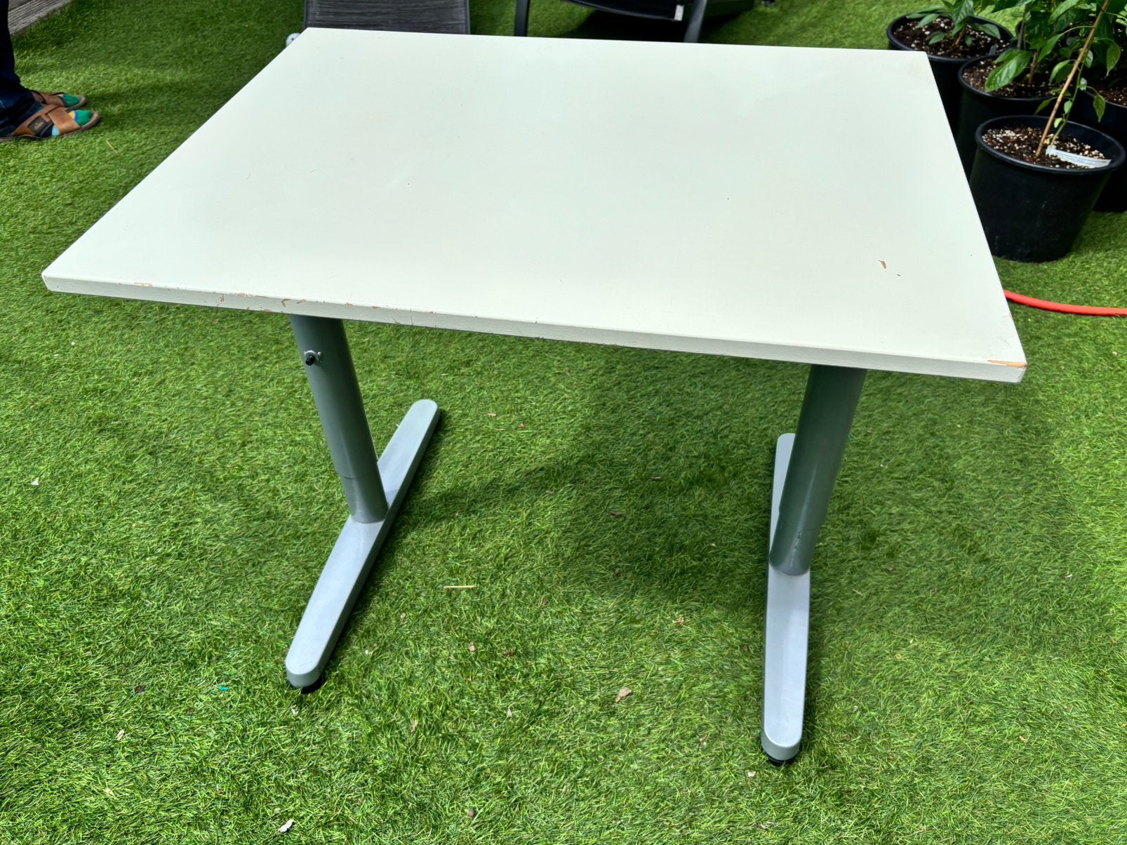 Compact IKEA GALANT bureau, Huis en Inrichting, Bureaus, Gebruikt, Ophalen