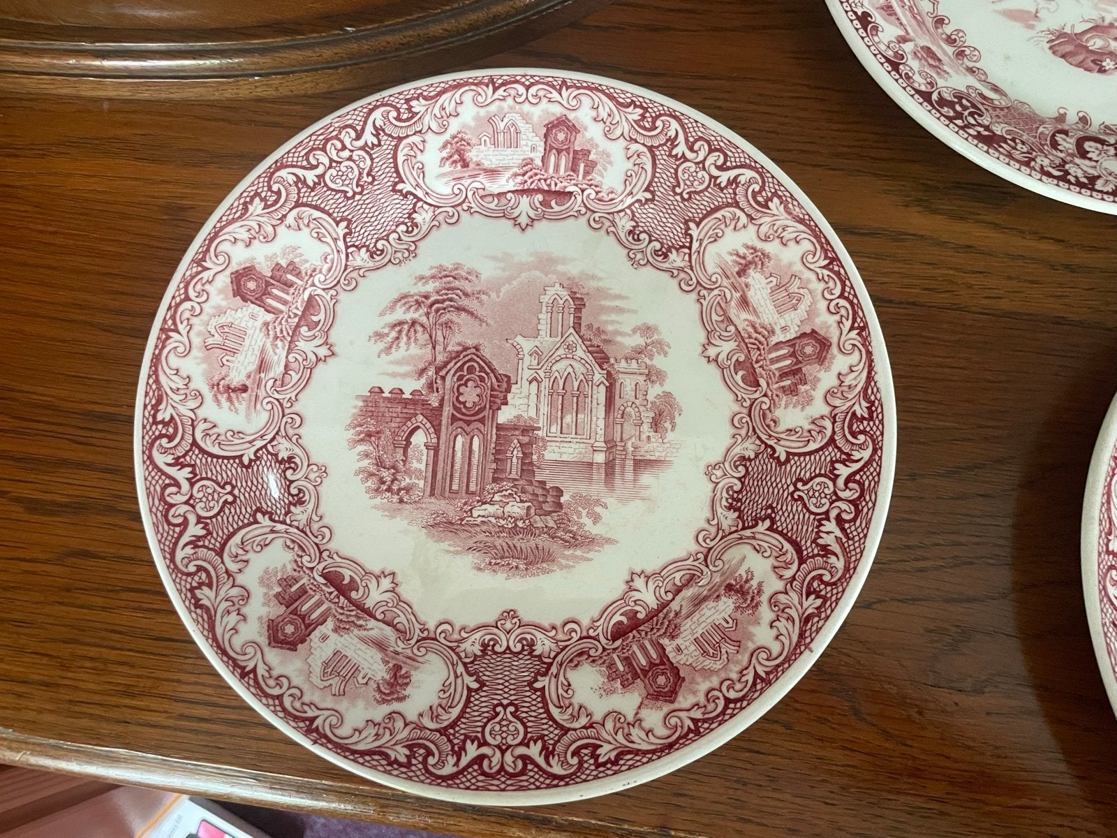 Antieke Petrus Regout & Co Maastricht Abbey Borden, Ophalen of Verzenden