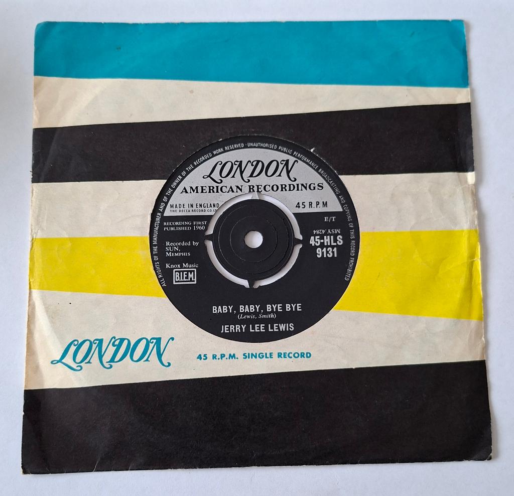 Jerry Lee Lewis - Baby, baby, bye bye, Ophalen of Verzenden, Gebruikt, Pop, Single
