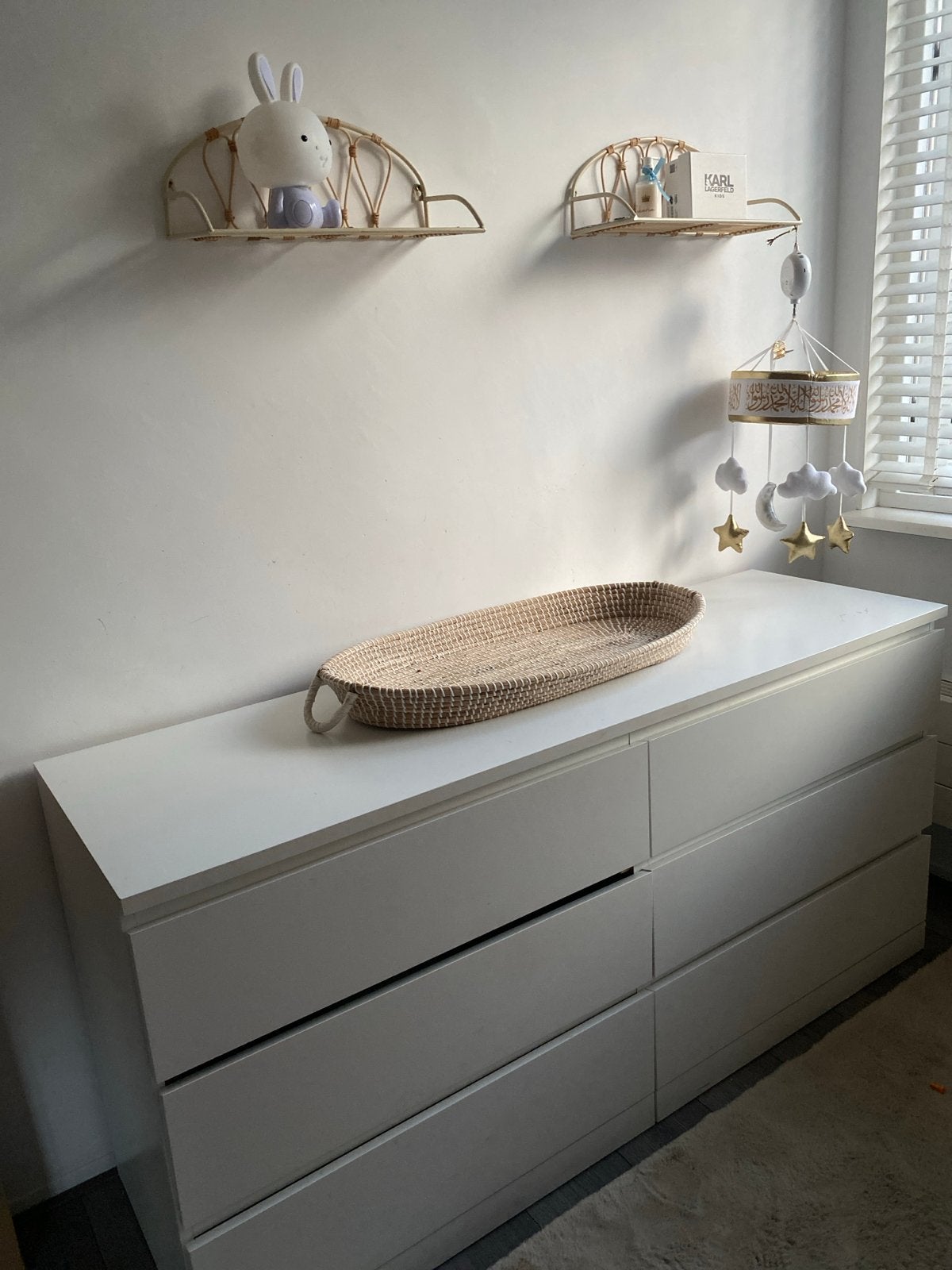 IKEA MALM Commode met 6 lades - Wit, Ophalen, Gebruikt, 5 laden of meer, 150 tot 200 cm