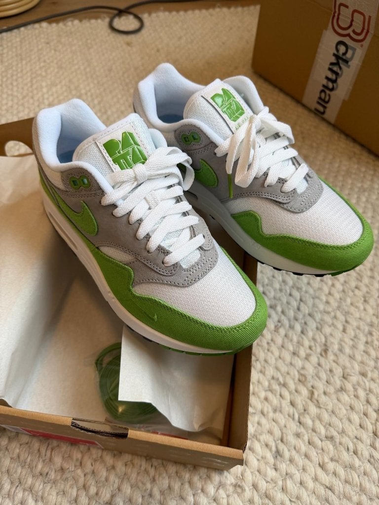 Nike Air Max 1 Patta Chlorophyll 2024 maat 38, Ophalen, Overige kleuren, Nike, Nieuw
