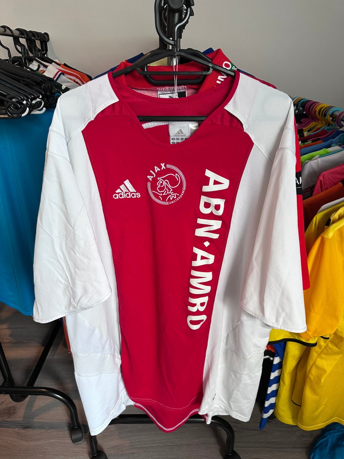 Ajax thuis voetbal shirt uit 2005/2006, Groter dan maat XL, Verzenden, Zo goed als nieuw, Shirt