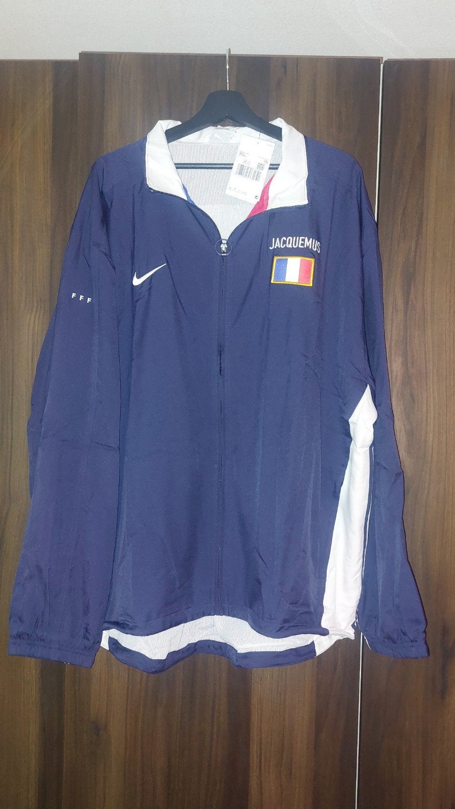 France x jacquemus trainings jack jas, Blauw, Nieuw, Overige maten, Ophalen of Verzenden