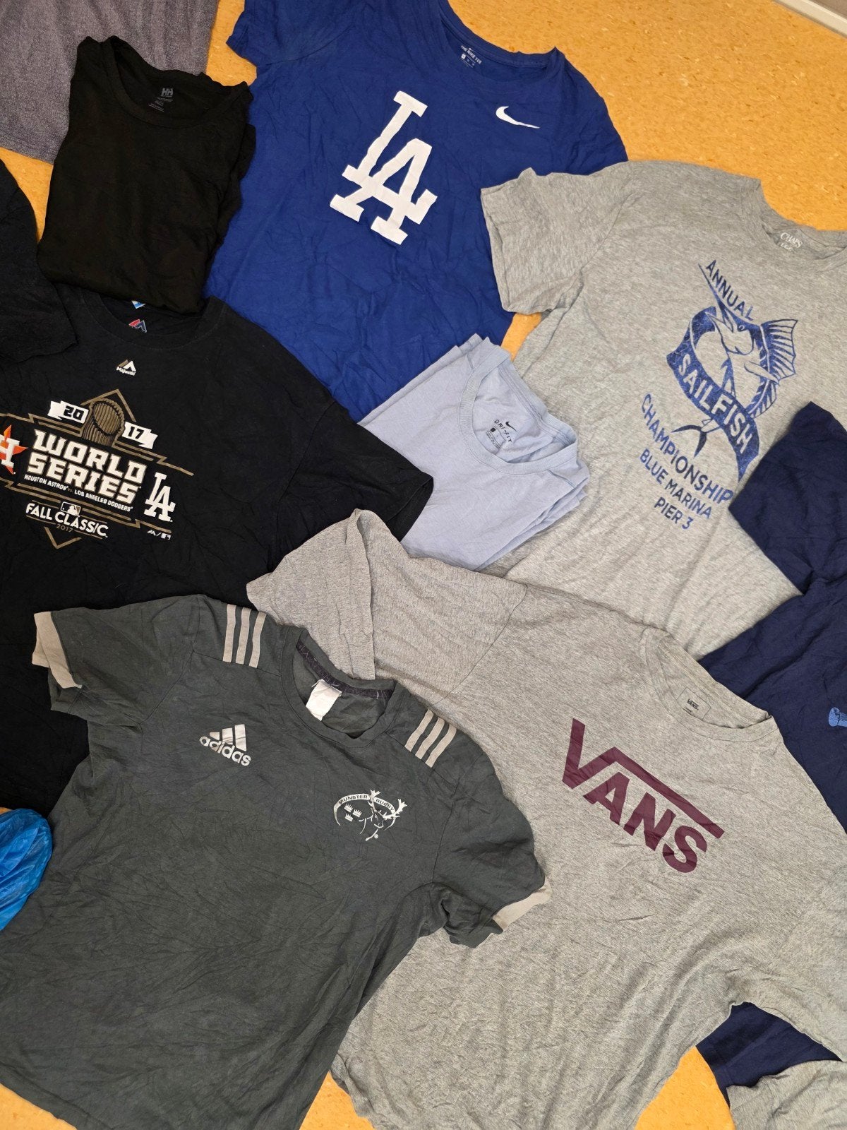 mooi Vintage shirts pakket maat L, Ophalen of Verzenden, Zo goed als nieuw, Maat 52/54 (L), Nike Adidas superdry