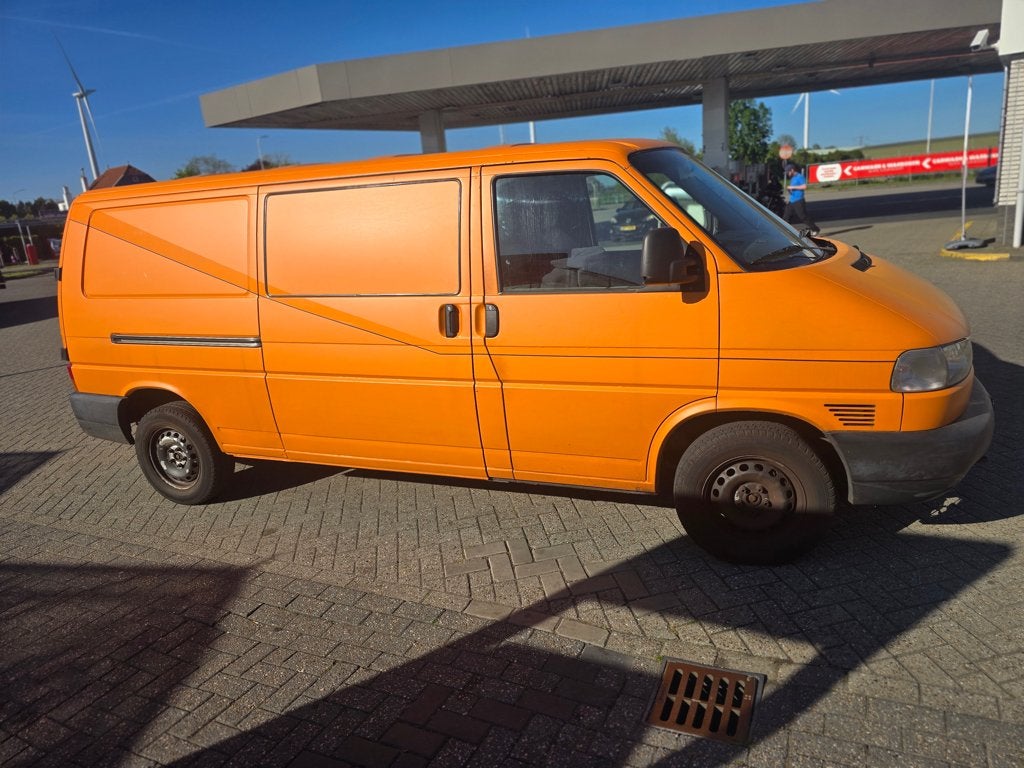 VW Transporter 2.5tdi 2003 Lang Apk 19/10/26  / Fiat Ducato, Auto's, Bestelauto's, Volkswagen, Metallic lak, Bedrijf, Te koop