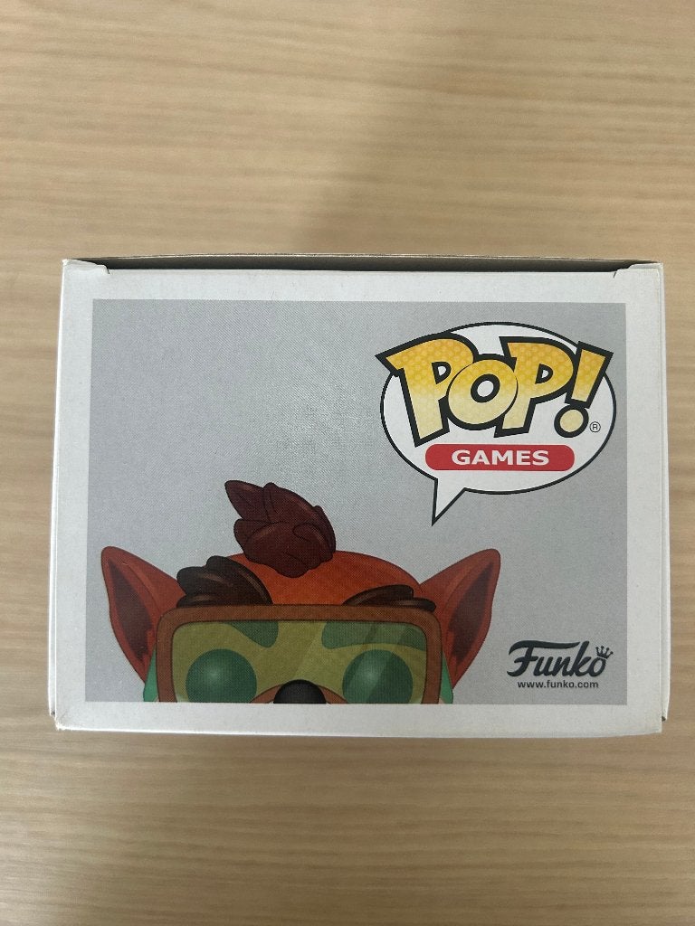 Funko Pop: Crash Bandicoot with scuba gear#421, Ophalen of Verzenden, Zo goed als nieuw