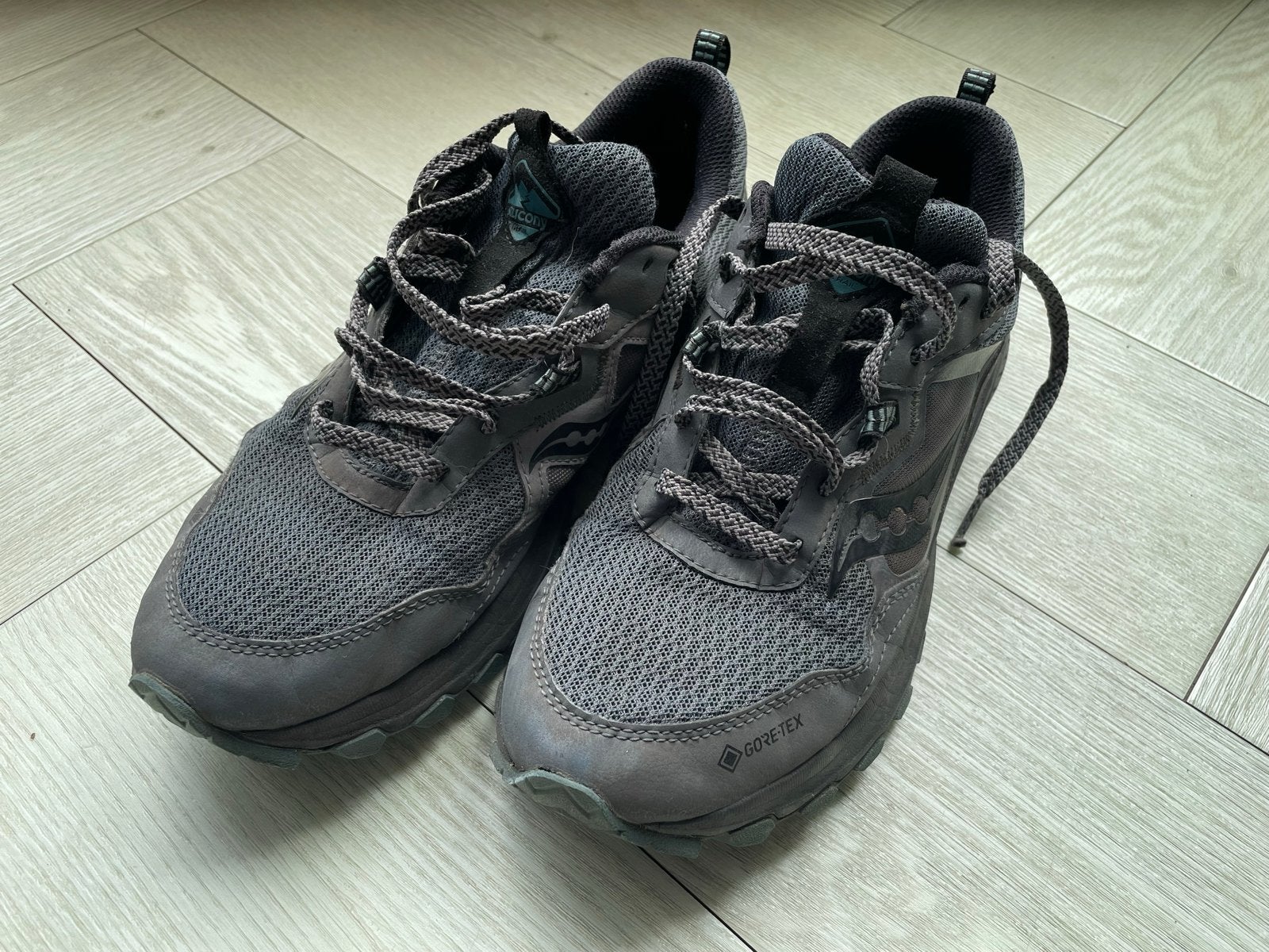 Saucony Excursion TR 16 GTX Trailrunning Schoenen - maat 42, Zwart, Ophalen of Verzenden, Sneakers of Gympen, Gedragen