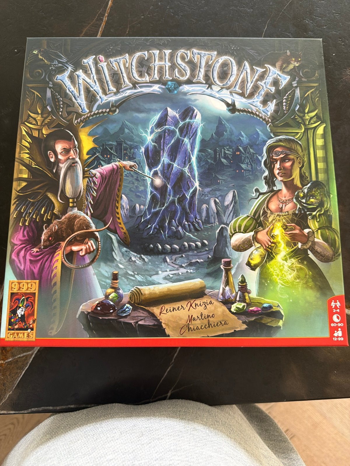 Witchstone Bordspel - Strategisch Spel voor 2-4 Spelers, Drie of vier spelers, Ophalen of Verzenden, Zo goed als nieuw