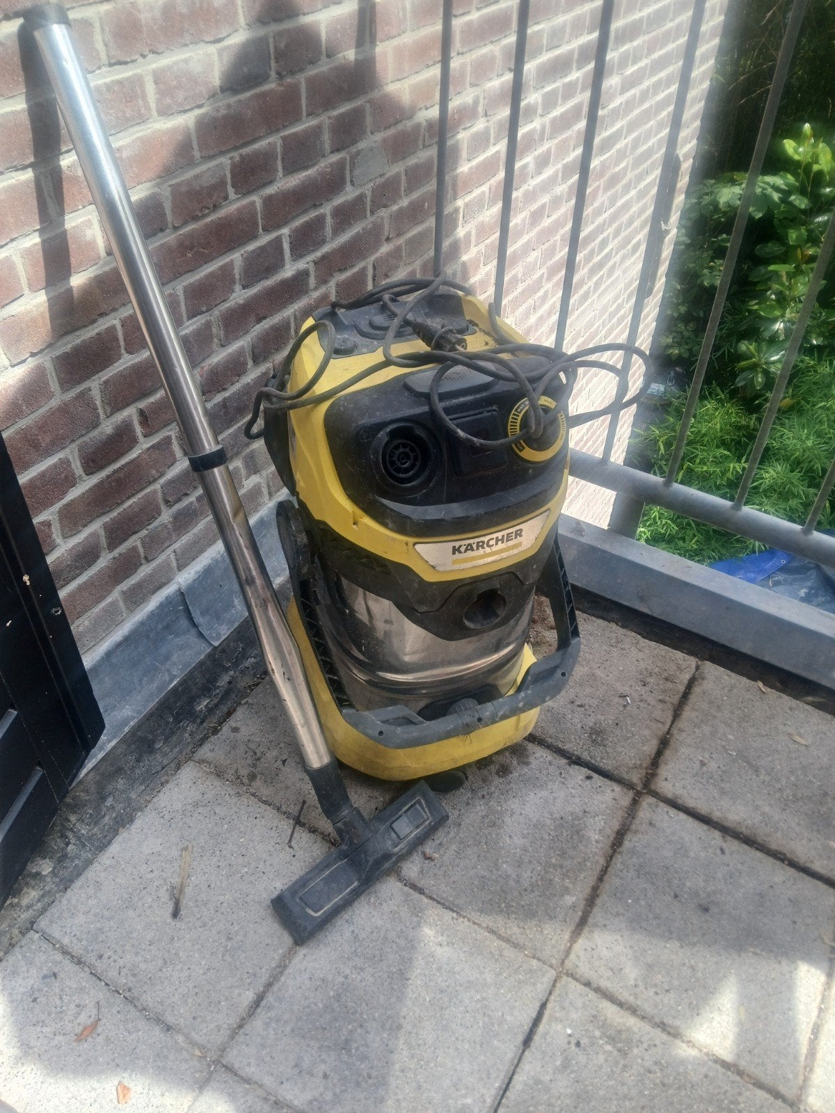 Kärcher Industriële Stofzuiger met slang, Ophalen, Gebruikt