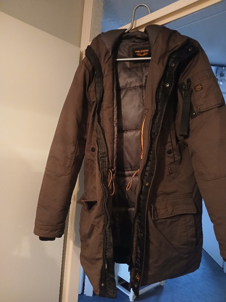 PME Legend Ice Pilot winterjas - Goede staat, Bruin, Overige maten, Ophalen of Verzenden, Zo goed als nieuw
