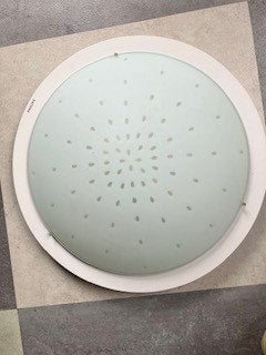 plafonniere, Kunststof, Ophalen of Verzenden, Zo goed als nieuw, Plafondlamp