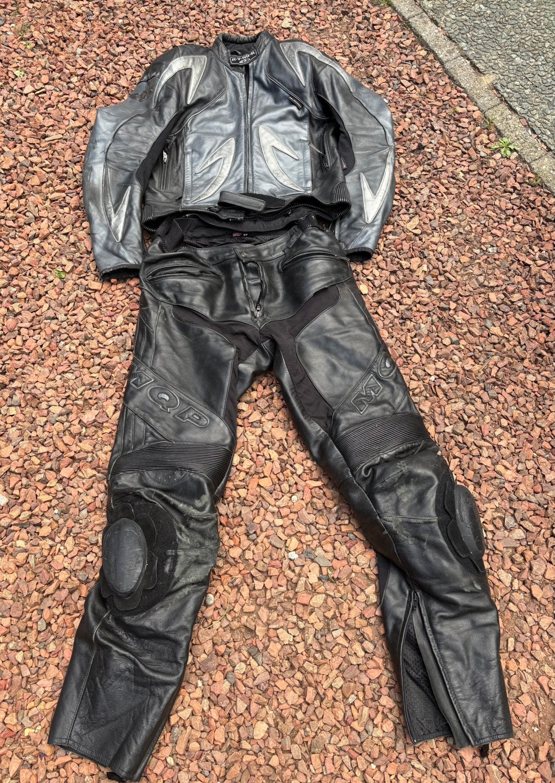 Leren Revenger motorpak mt 54-55, Motoren, Kleding | Motorkleding, Ophalen of Verzenden, Tweedehands, Combipak