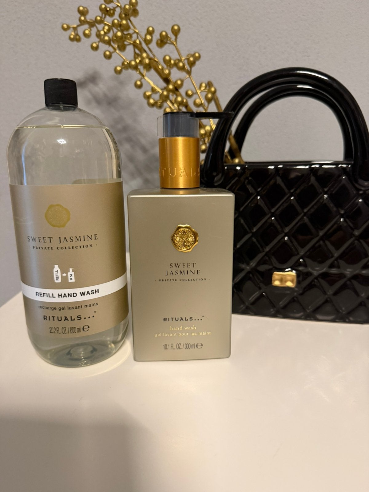 Sweet Jasmine Rituals hand wash zeep en navulling refill, Ophalen of Verzenden, Nieuw, Overige typen