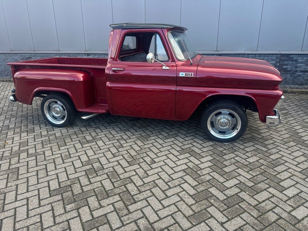 Chevrolet C10 Pick Up, Chevrolet, Bedrijf, 3 stoelen, Rood