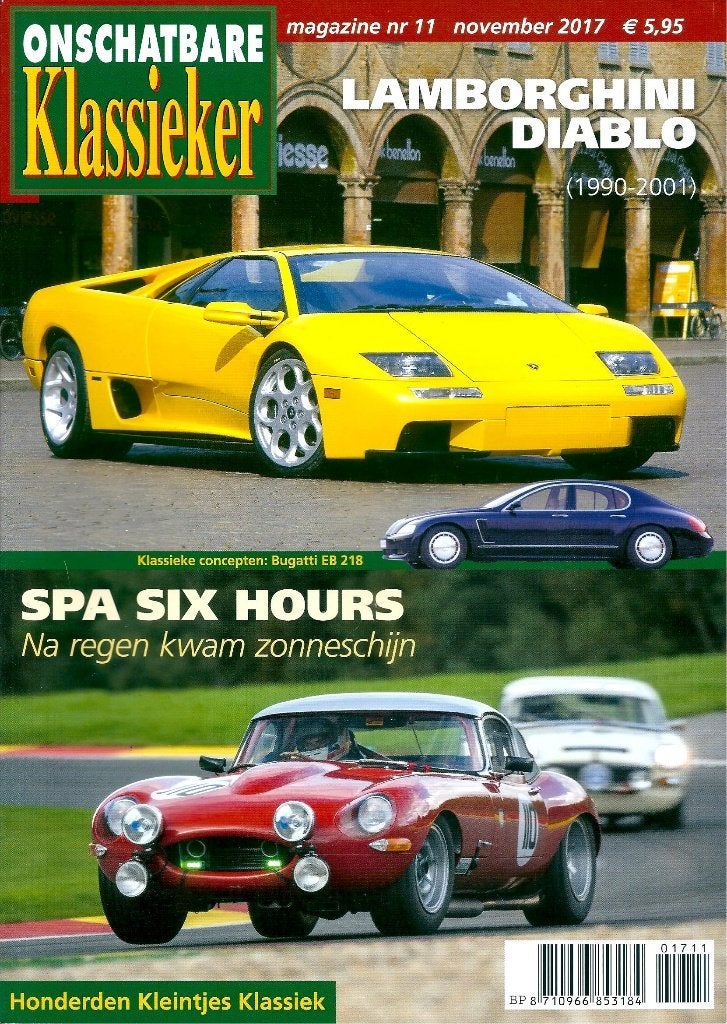 Onschatbare Klassieker reportage Lamborghini Diablo, Ophalen of Verzenden, Gelezen, Overige merken