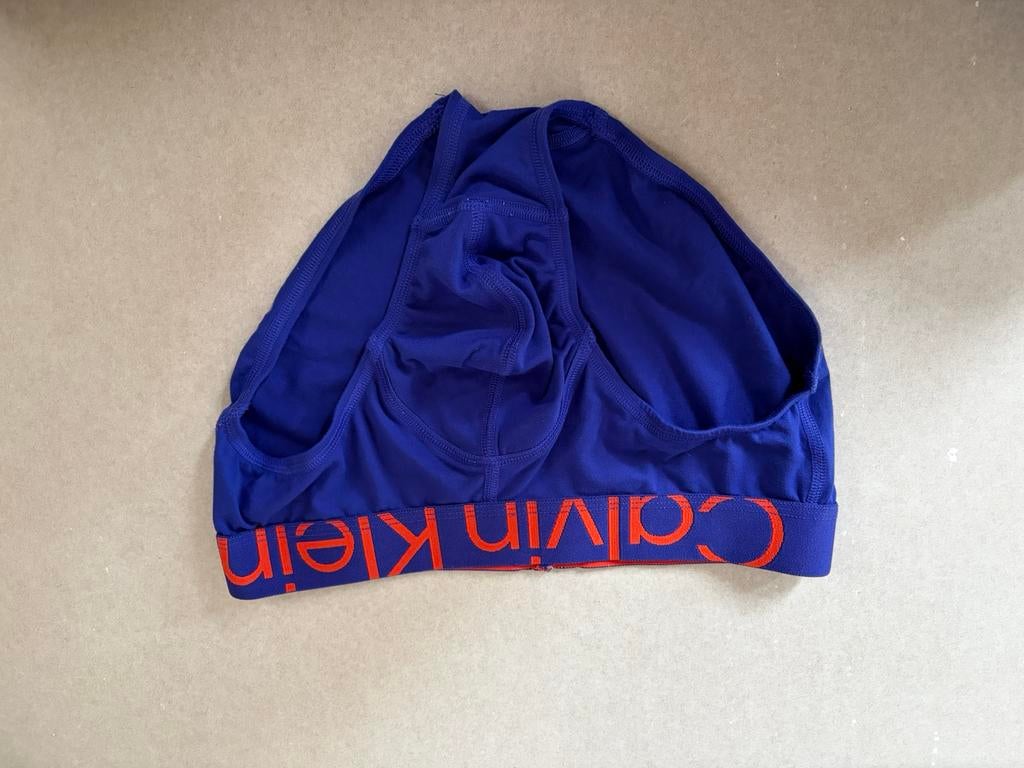 Ck slip gedragen maat S, Verzenden, Blauw, Slip