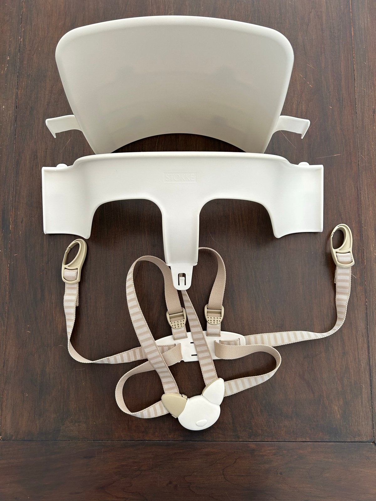 Stokke Tripp Trapp Baby Set met tuigje, Kinderen en Baby's, Ophalen, Gebruikt, Meegroeistoel, Gordel(s)