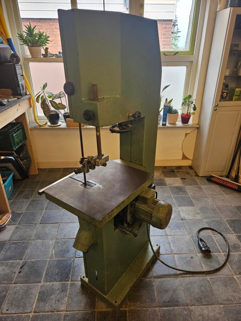 Meber SR Lintzaag - Robuuste Houtbewerkingsmachine, Ophalen, Gebruikt, Meber S.r.l., 70 mm of meer