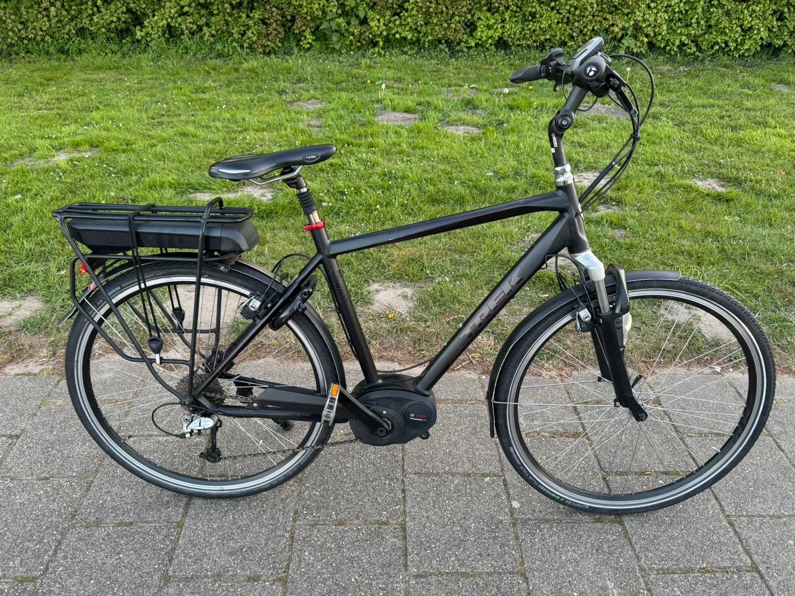Elektrische herenfiets trek, Ophalen of Verzenden, Gebruikt, Overige merken