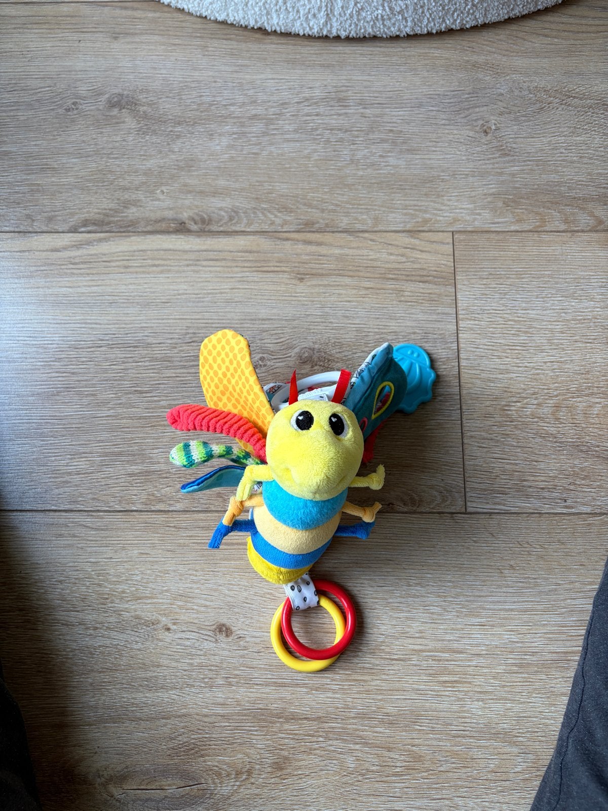 Set van 3 Babygym Speeltjes - Lamaze, VTech, Playgro, Ophalen of Verzenden, Gebruikt, Rammelaar, Met licht