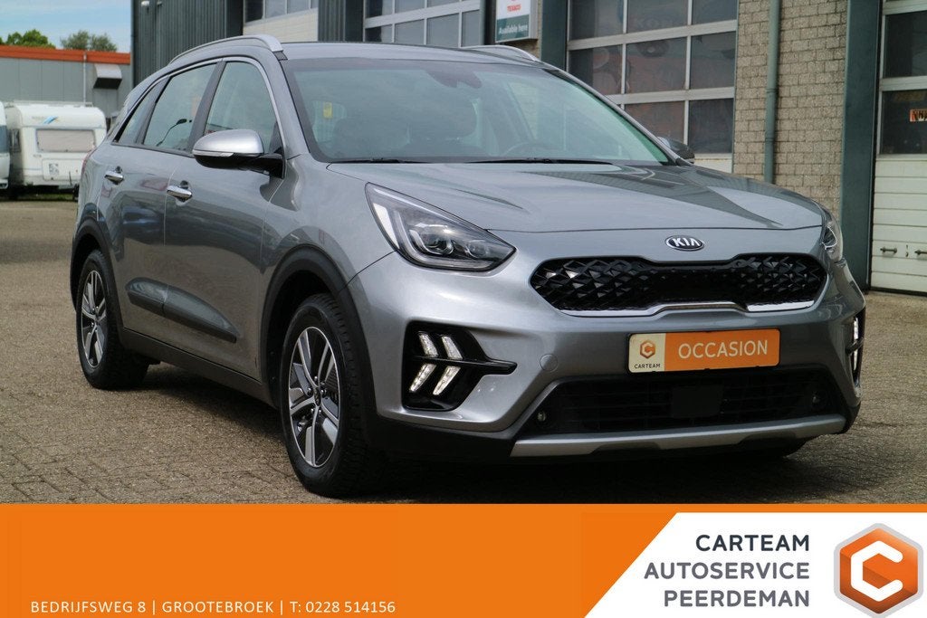 Kia Niro 1.6 GDi Hybrid DynamicPlusLine | Navigatie | Camera, Gebruikt, Euro 6, 2 kWh, Leder en Stof