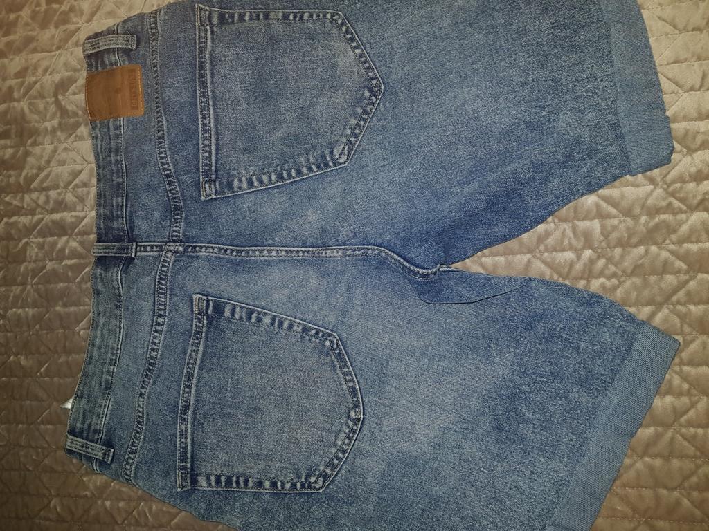 Korte broek COJ denim Mt XL, W36 - W38 (confectie 52/54), Blauw, Ophalen of Verzenden, Zo goed als nieuw