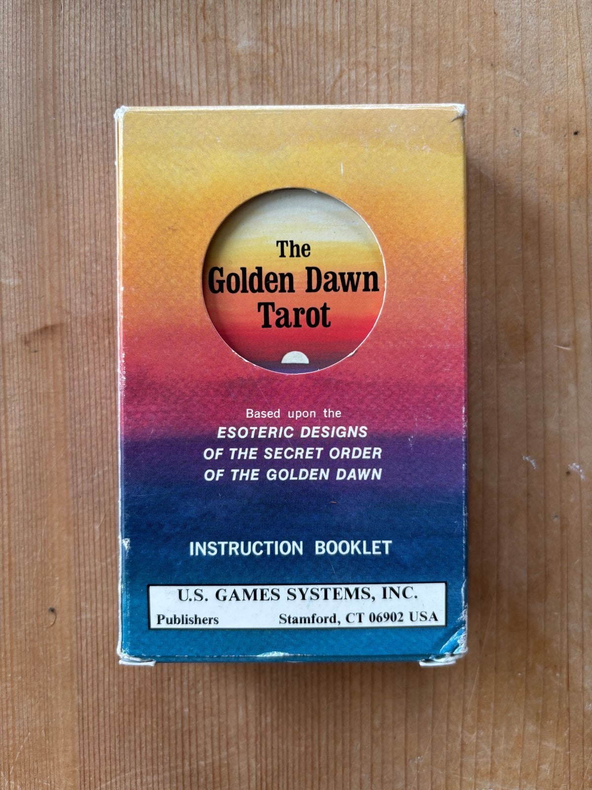 The Golden Dawn Tarot Deck - Robert Wang, Boeken, Esoterie en Spiritualiteit, Ophalen of Verzenden, Zo goed als nieuw, Tarot of Kaarten leggen