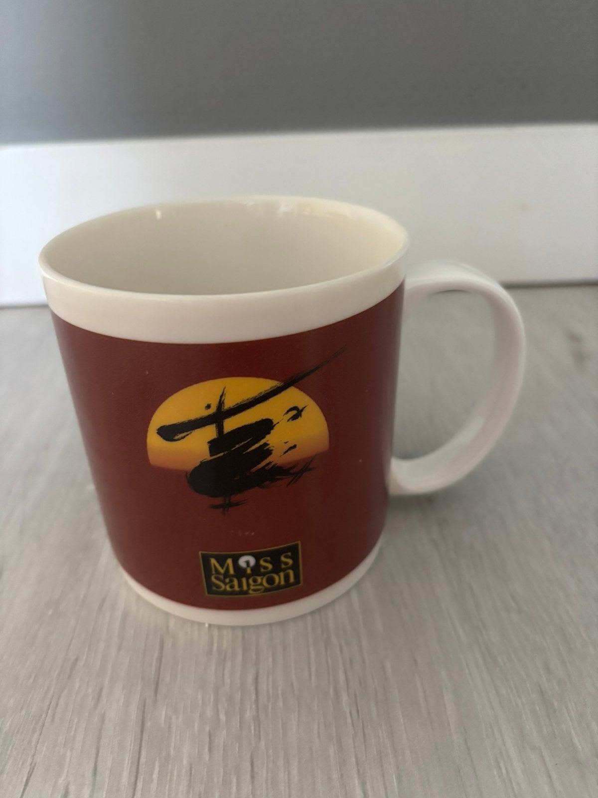 Miss Saigon beker musical, Ophalen of Verzenden, Zo goed als nieuw, Gebruiksvoorwerp