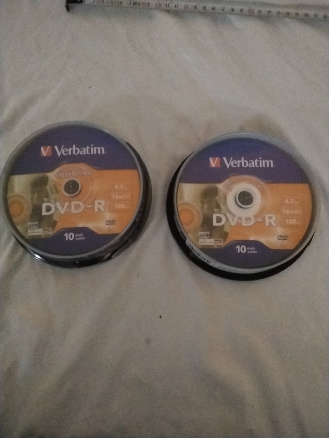 Verbatim DVD-R LightScribe 4.7GB 16x (2x 10 stuks), Computers en Software, Beschrijfbare discs, Op spindel, Nieuw, Ophalen of Verzenden