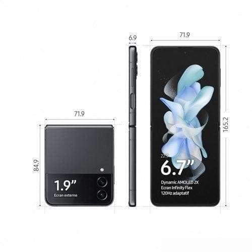 Foto 2 van In gesealde doos Samsung Galaxy Z Flip 4 5G 128GB Grafiet