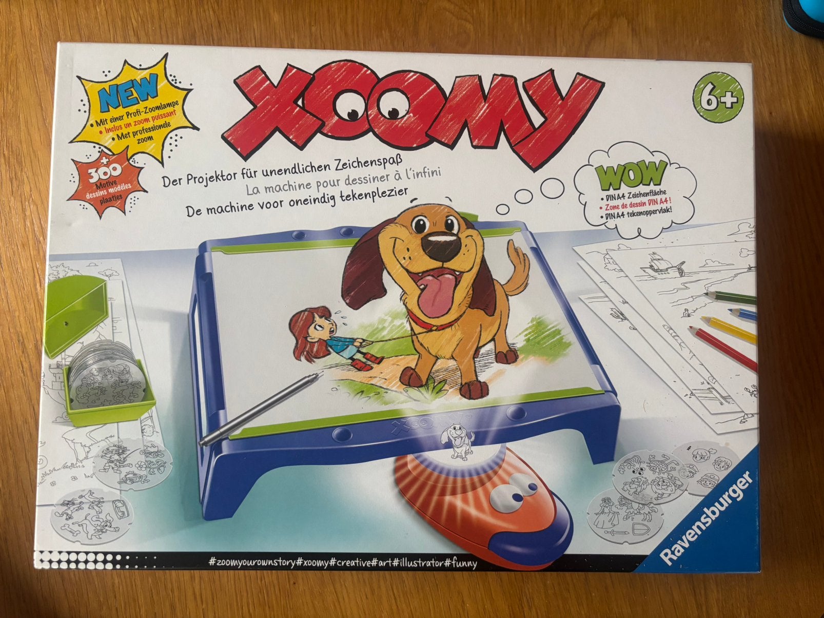Xoomy teken projector, Ophalen, Zo goed als nieuw