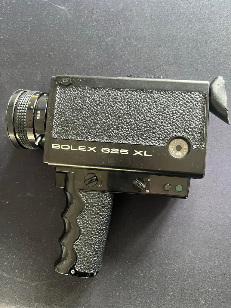Bolex 625 XL videocamera, Ophalen, 8mm, Camera