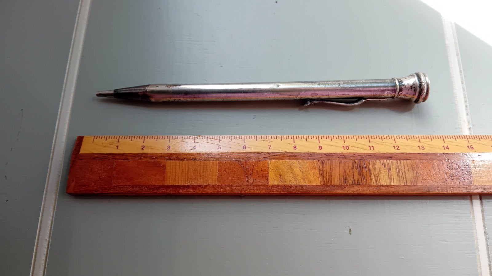 Antiek zilveren vulpotlood, Ophalen of Verzenden