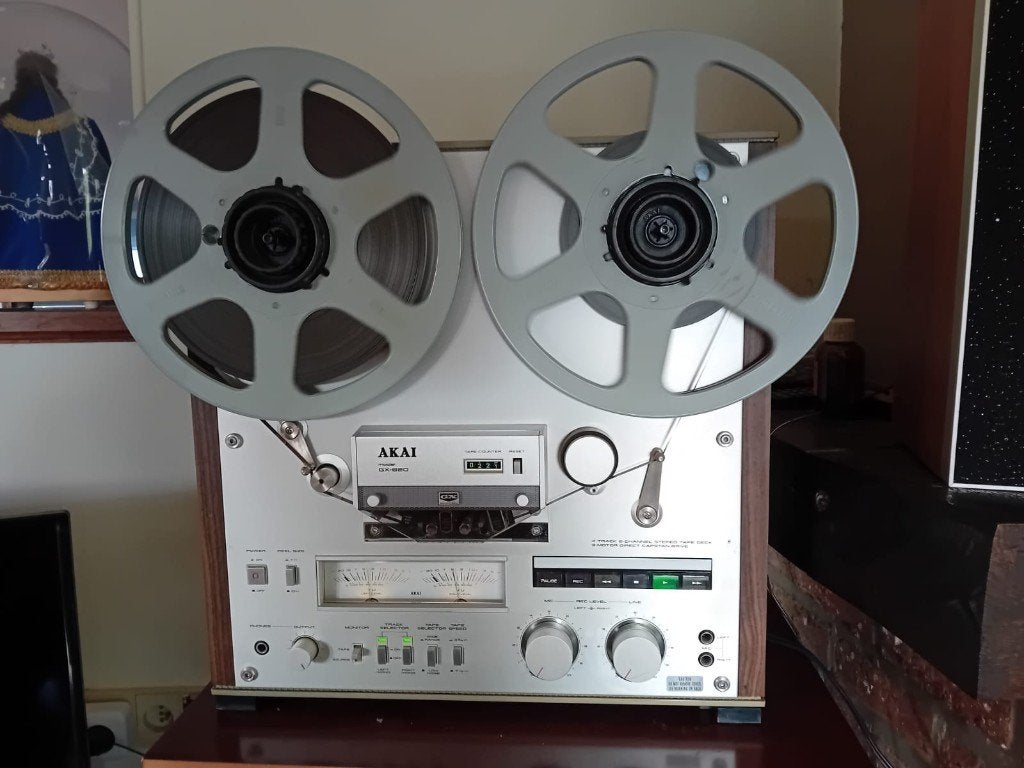 Akai GX-620, Ophalen, Bandrecorder, Met banden