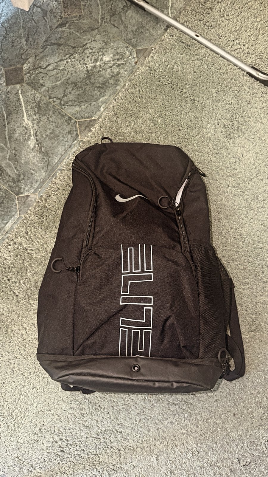 zwarte Nike Varsity Elite rugzak, Ophalen of Verzenden, Zo goed als nieuw, Overige merken