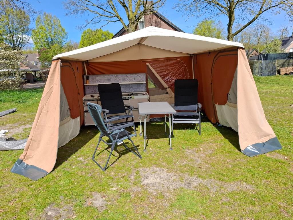 Complete Combi Camp Venezia vouwwagen 2003, Caravans en Kamperen, Vouwwagens, Ophalen