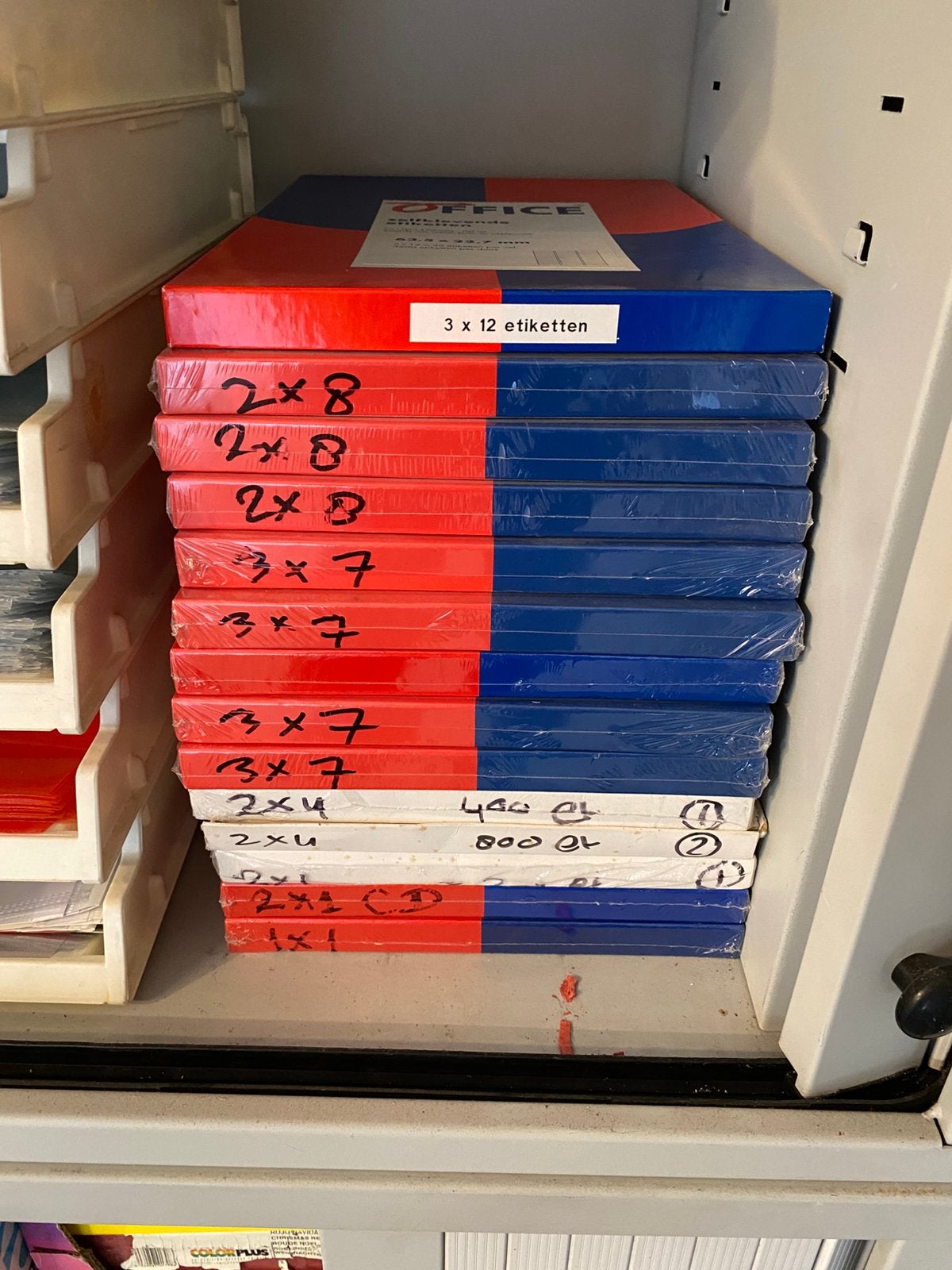 Stapel nieuwe zelfklevende etiketten van Office Centre, Diversen, Ophalen of Verzenden, Nieuw