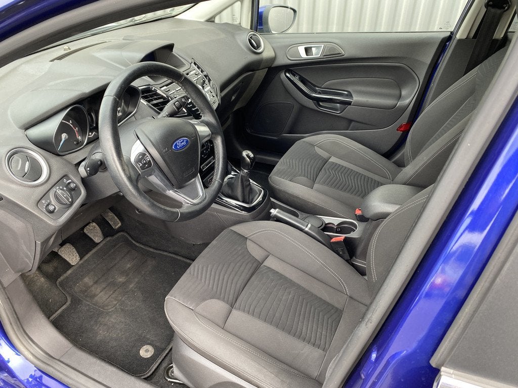 Ford Fiesta 1.0 EcoBoost Titanium Clima, Navi, Stoelvw, Voor, Voorwielaandrijving, Euro 5, Stof, Gebruikt