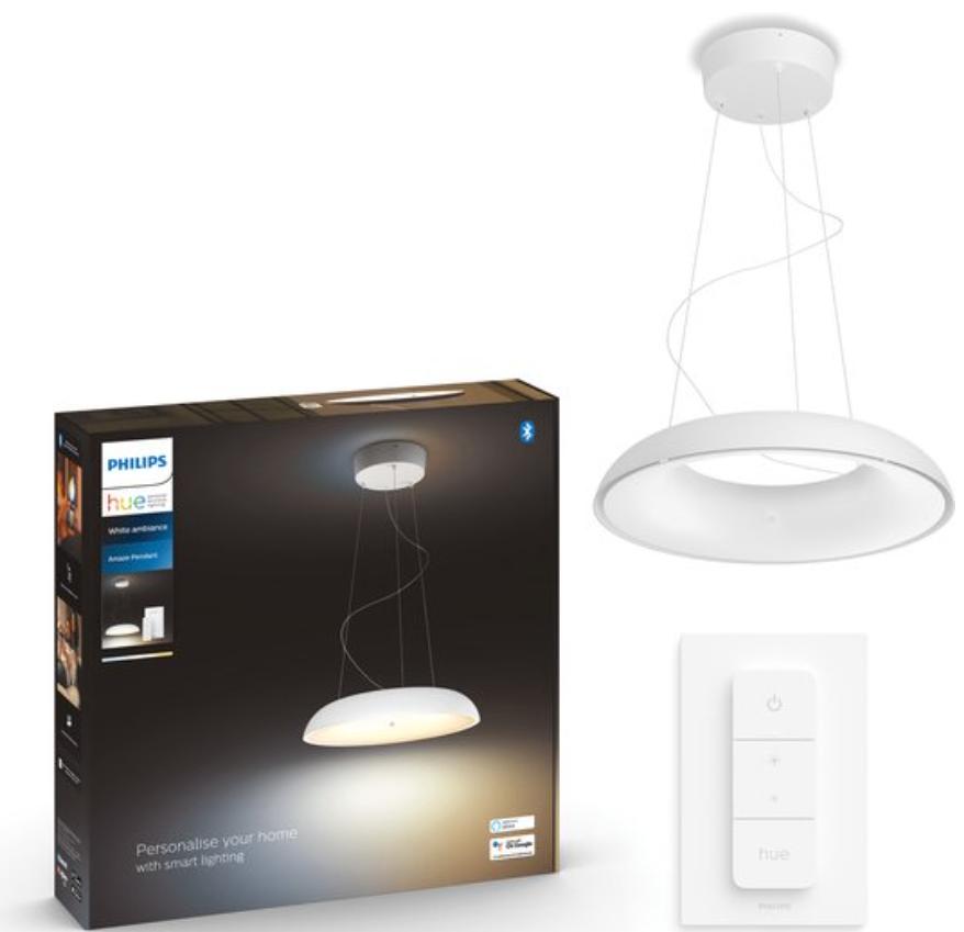 Hanglamp Philips Hue dimbaar  LED, Ophalen of Verzenden, Zo goed als nieuw, Metaal, Minder dan 50 cm