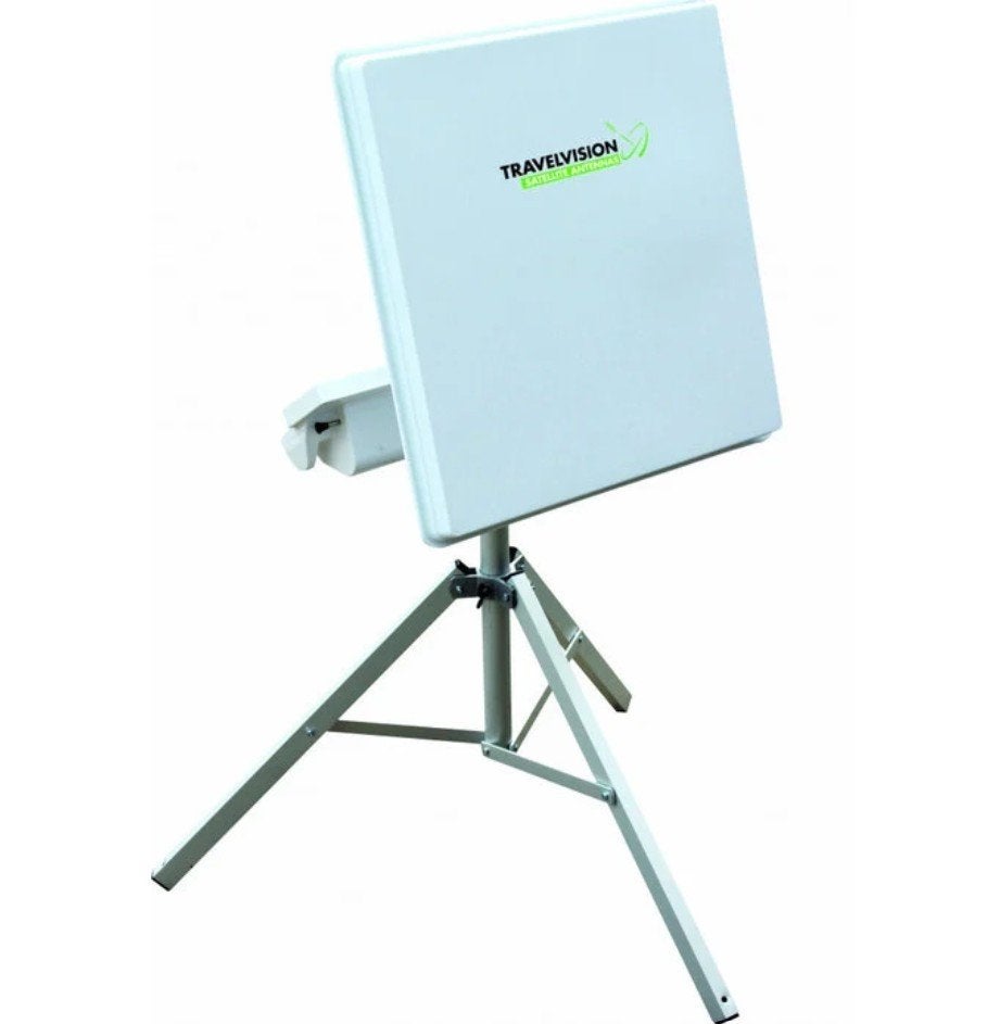 Travel Vision R7 volautomatische Schotel, Audio, Tv en Foto, Schotelantennes, Ophalen, Zo goed als nieuw, (Schotel)antenne, Overige merken