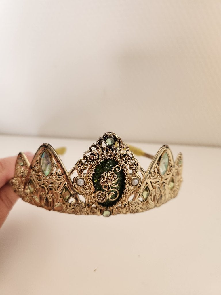 Originele Disney store - tiara - Princes en de kikker, Ophalen of Verzenden, Gebruikt, 110 t/m 116, Meisje