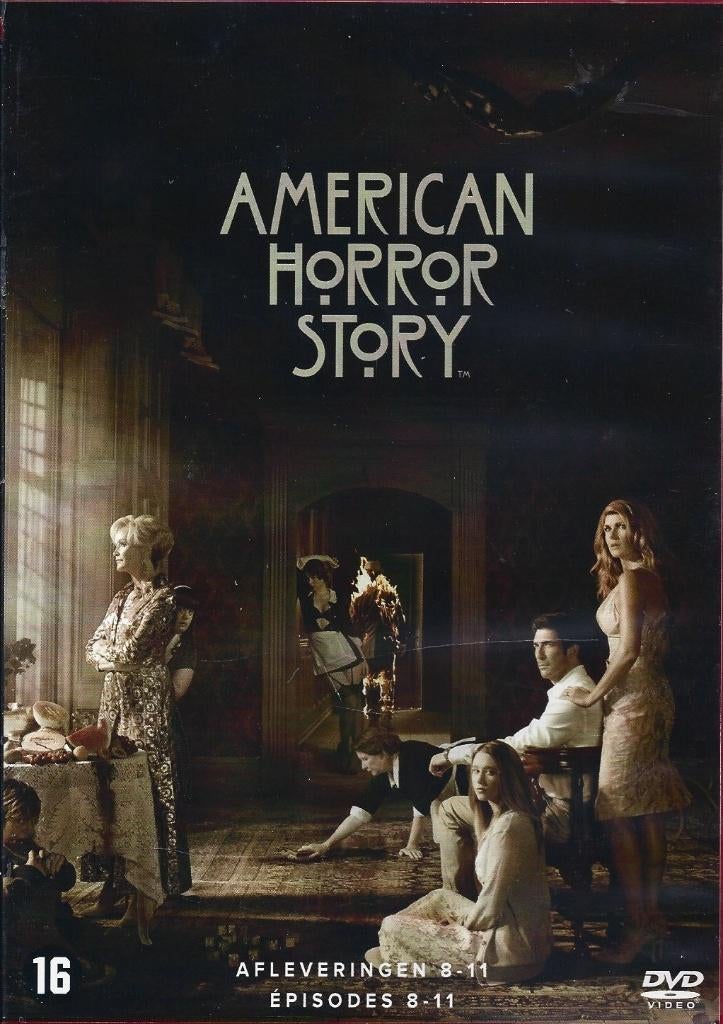 DVD BOXSET - American Horror Story - Afleveringen 8 – 11, Cd's en Dvd's, Dvd's | Tv en Series, Horror, Vanaf 16 jaar, Boxset, Ophalen of Verzenden